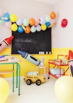 Preview: Schulbus Folienballon Preview: Schulbus Folienballon